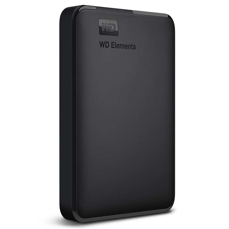  西部数据（WD） Elements 新元素系列 2.5英寸 USB3.0 移动硬盘1TB（WDBUZG0010BBK）